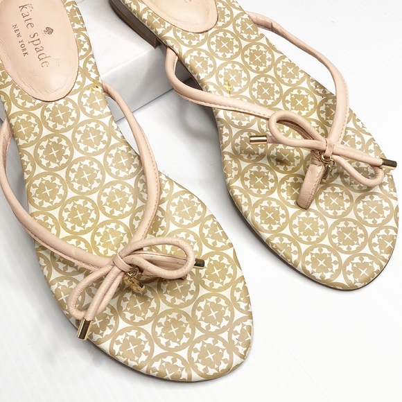 Kate Spade Mystic Bow Flip Flop Thong Sandal (10) - Picture 6 of 13